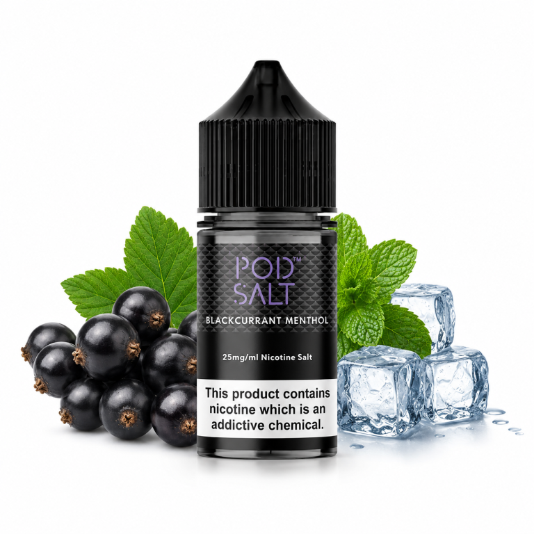 پاد سالت انگور فرنگی سیاه نعناع Pod Salt 30ml blackcurrant menthol